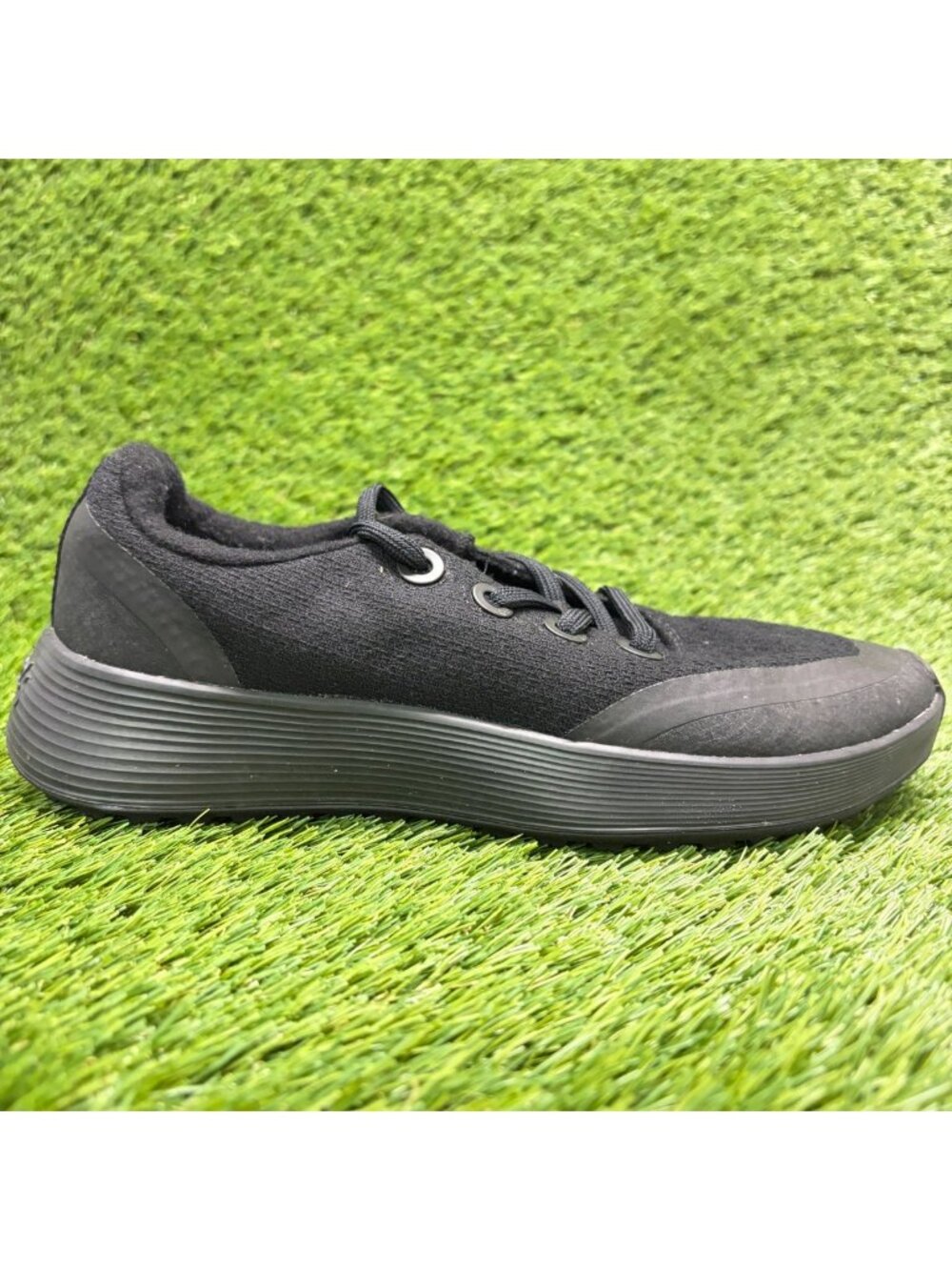 Allbirds Wool Runner Protect Womens Size 9 Black Athletic Running Shoes Sneakers